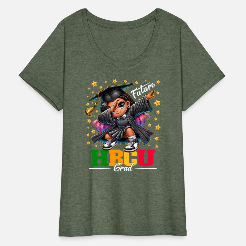 Future HBCU Grad Dabbing Girl Graduation for Girls