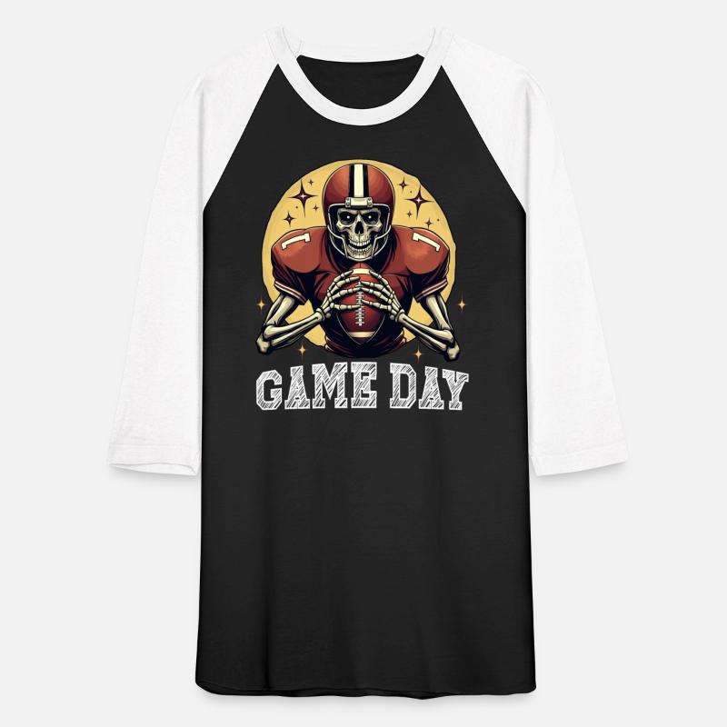 Game Day Skeleton Football Design