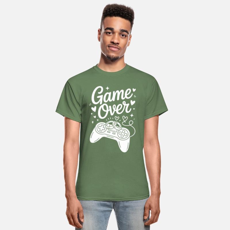 Game Over Wedding Gamer Rings Controller