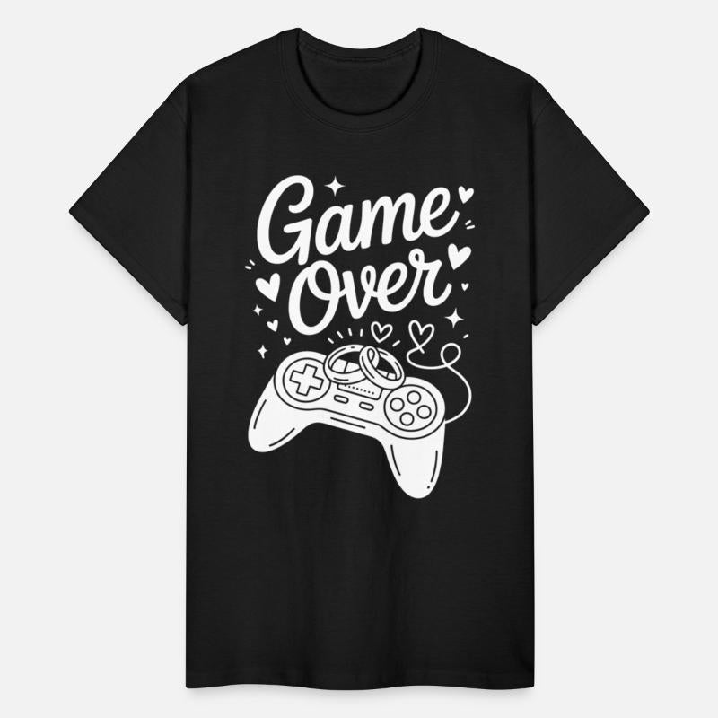 Game Over Wedding Gamer Rings Controller
