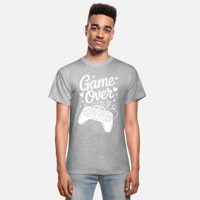 Game Over Wedding Gamer Rings Controller