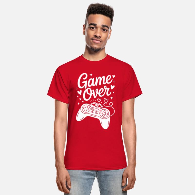 Game Over Wedding Gamer Rings Controller