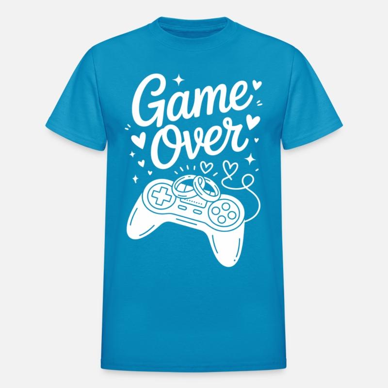 Game Over Wedding Gamer Rings Controller