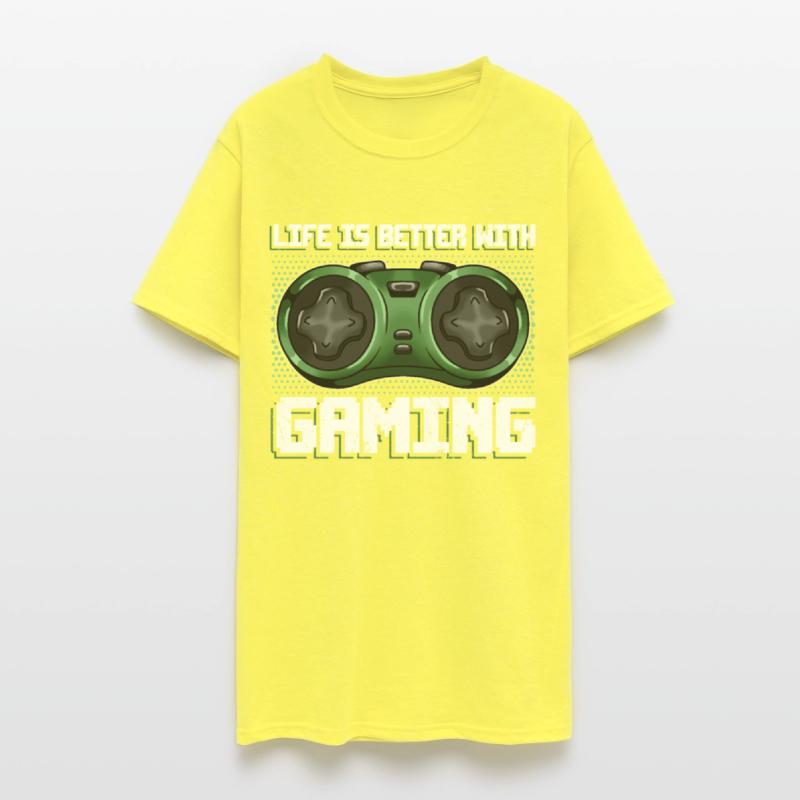 Gamer life better with gaming playing video game