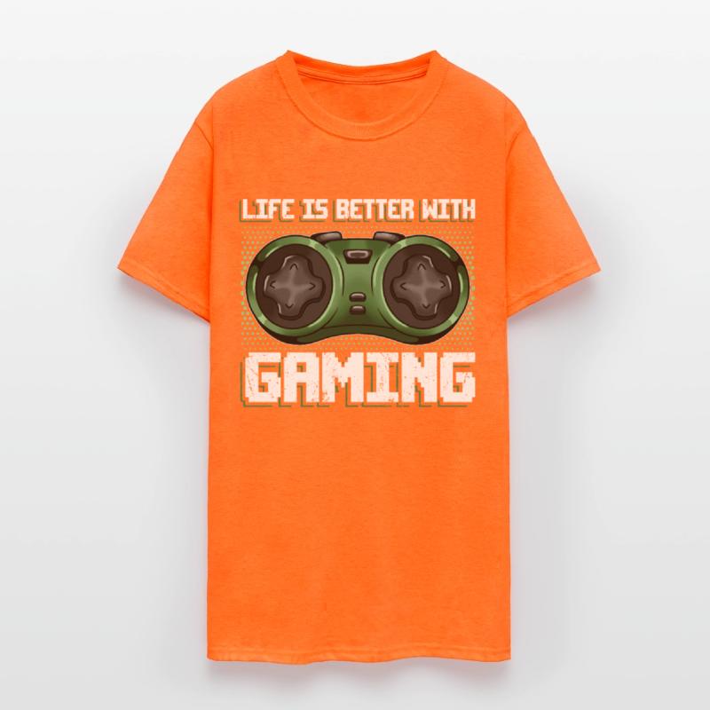 Gamer life better with gaming playing video game