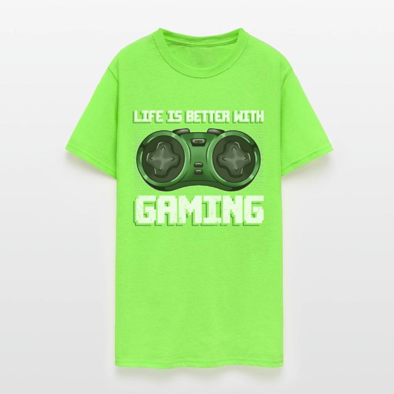 Gamer life better with gaming playing video game