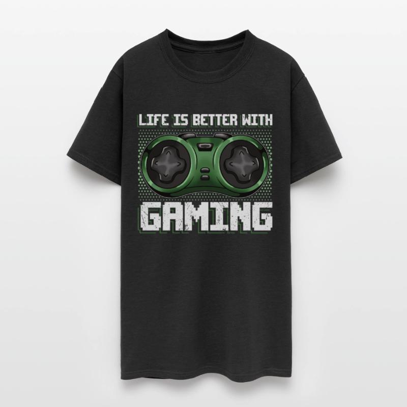 Gamer life better with gaming playing video game