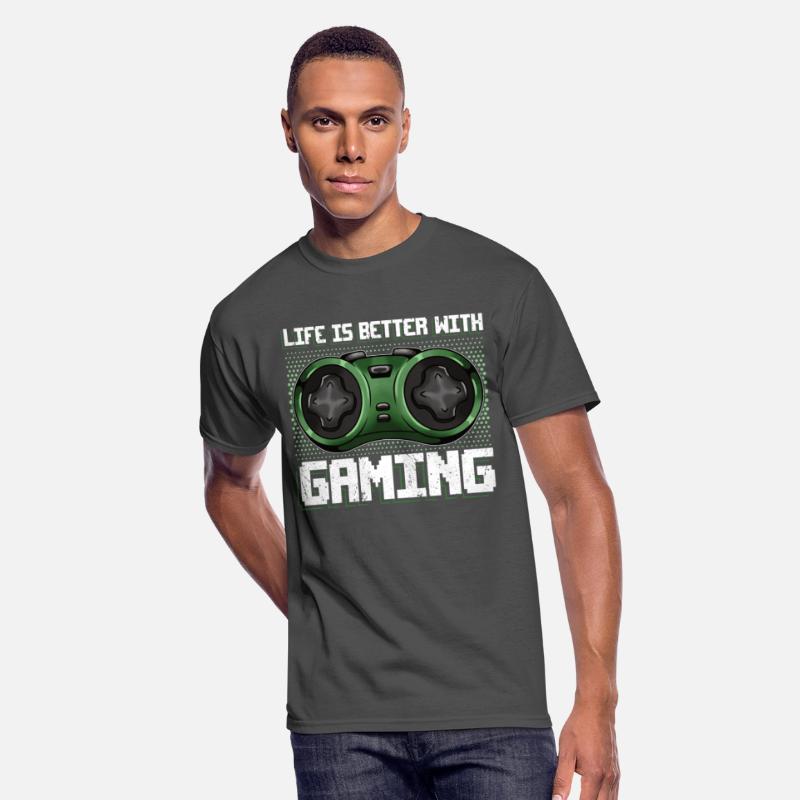 Gamer life better with gaming playing video game