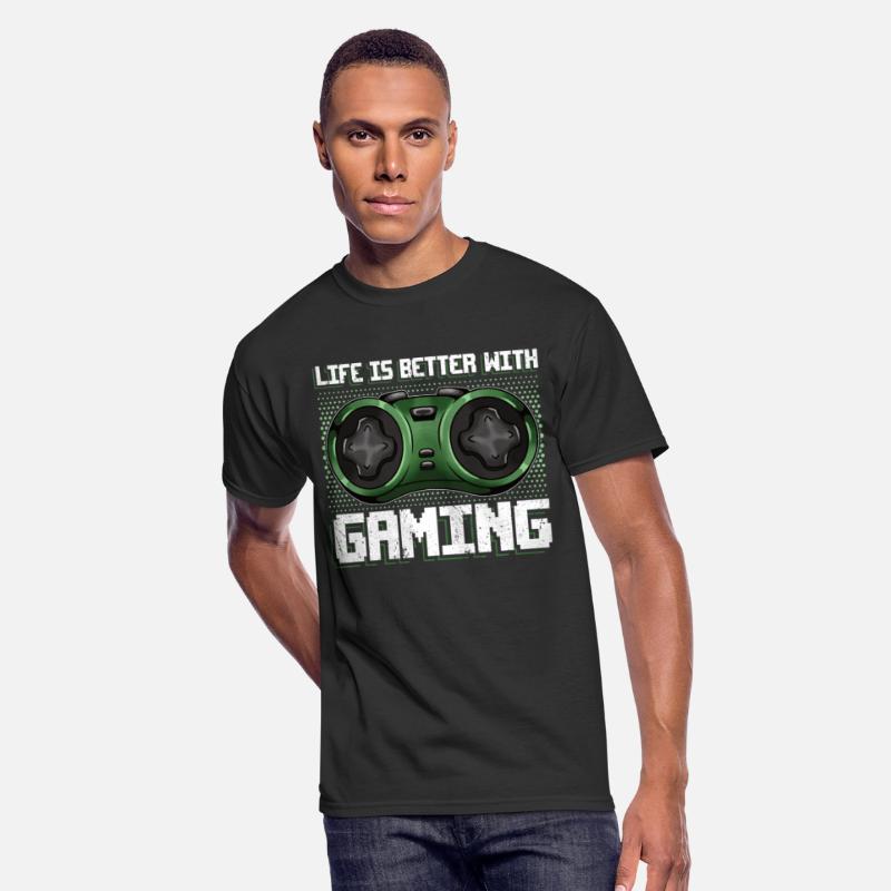 Gamer life better with gaming playing video game
