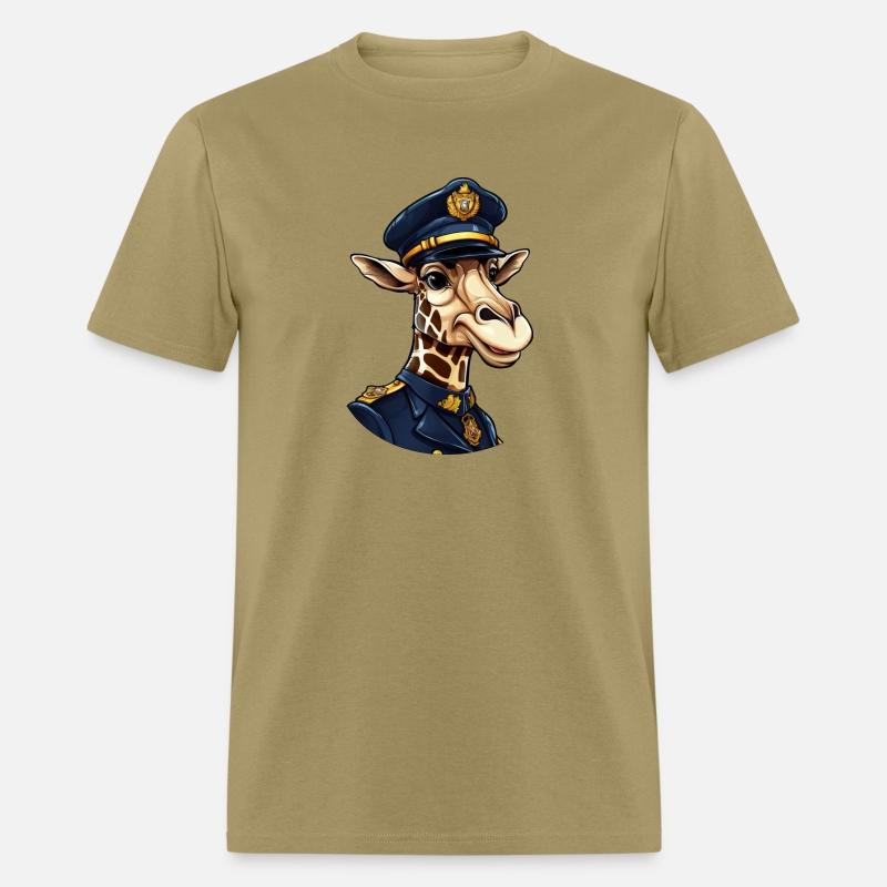 Giraffes policewoman