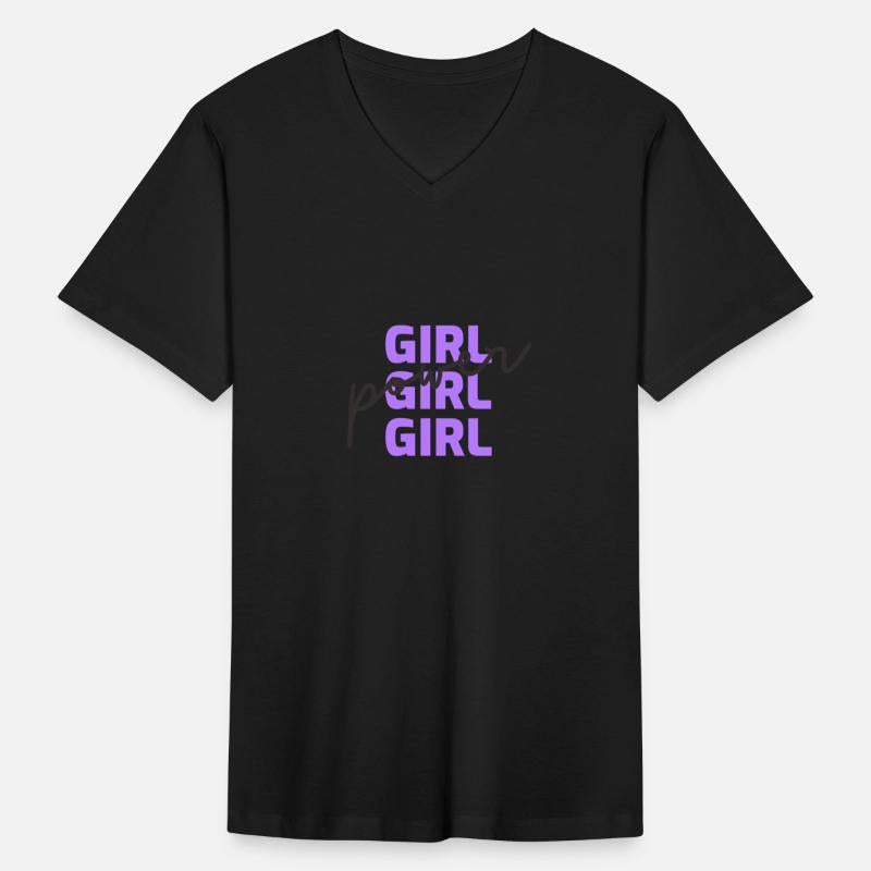 girl power t shirt design template 2112b