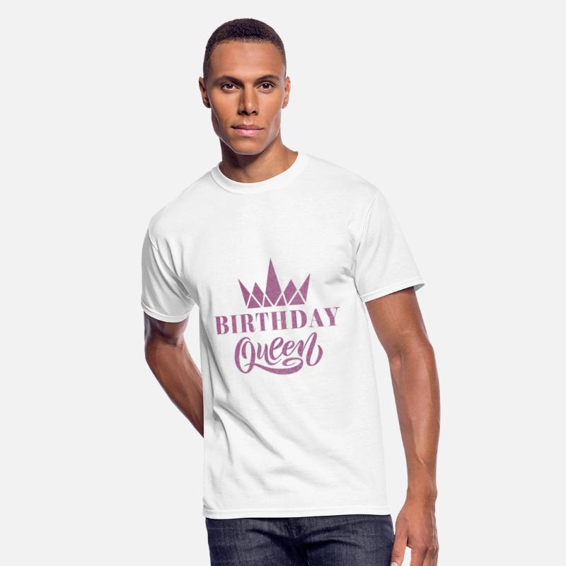 Girly Birthday Queen Shirt Crown Rose Women