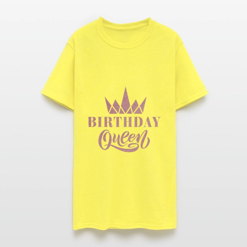 Girly Birthday Queen Shirt Crown Rose Women