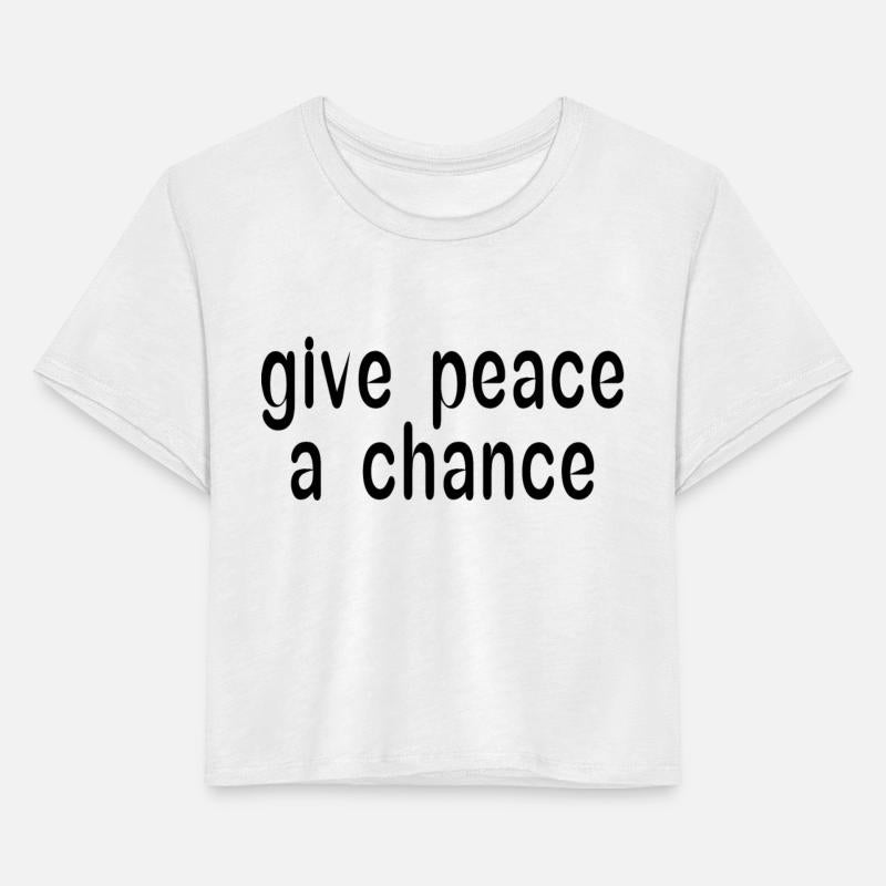 Give peace a chance