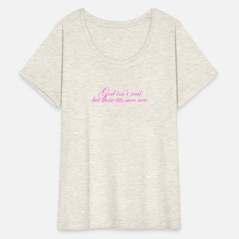 God isn't real but these tits sure are