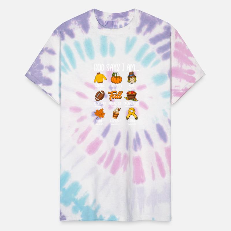 God Says I Am Fall Vibes Autumn Christian