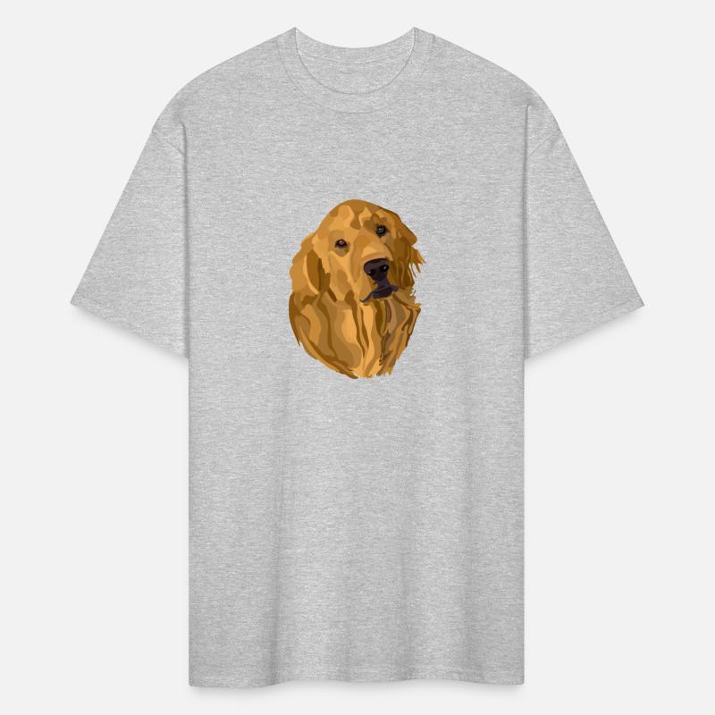Golden Retriever Hand Drawn Digital Art