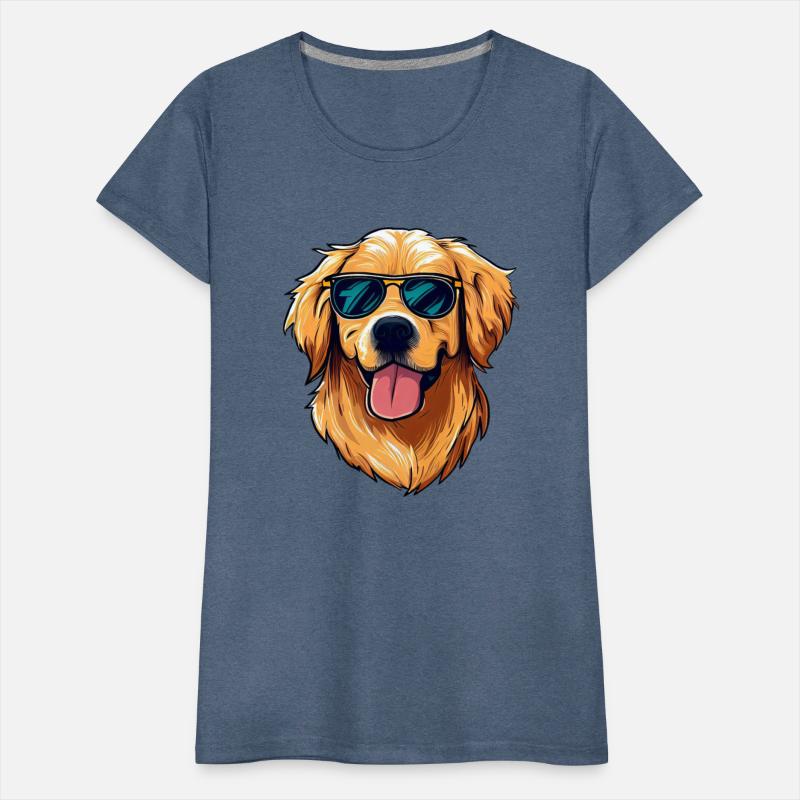 GOLDEN RETRIEVER WEARING SUNGLASSES