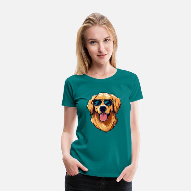 GOLDEN RETRIEVER WEARING SUNGLASSES