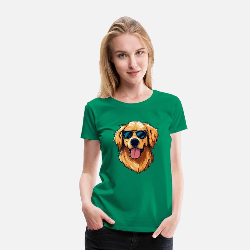GOLDEN RETRIEVER WEARING SUNGLASSES