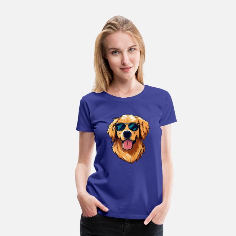 GOLDEN RETRIEVER WEARING SUNGLASSES