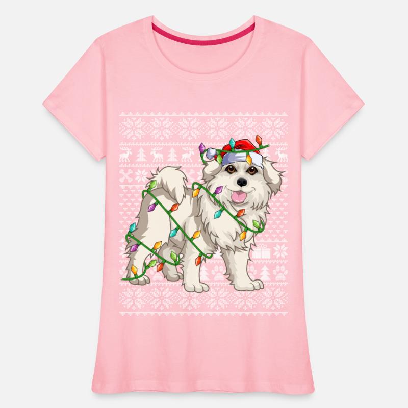 Great Pyrenees Ugly Christmas Santa Hat Sweater