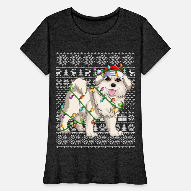 Great Pyrenees Ugly Christmas Santa Hat Sweater