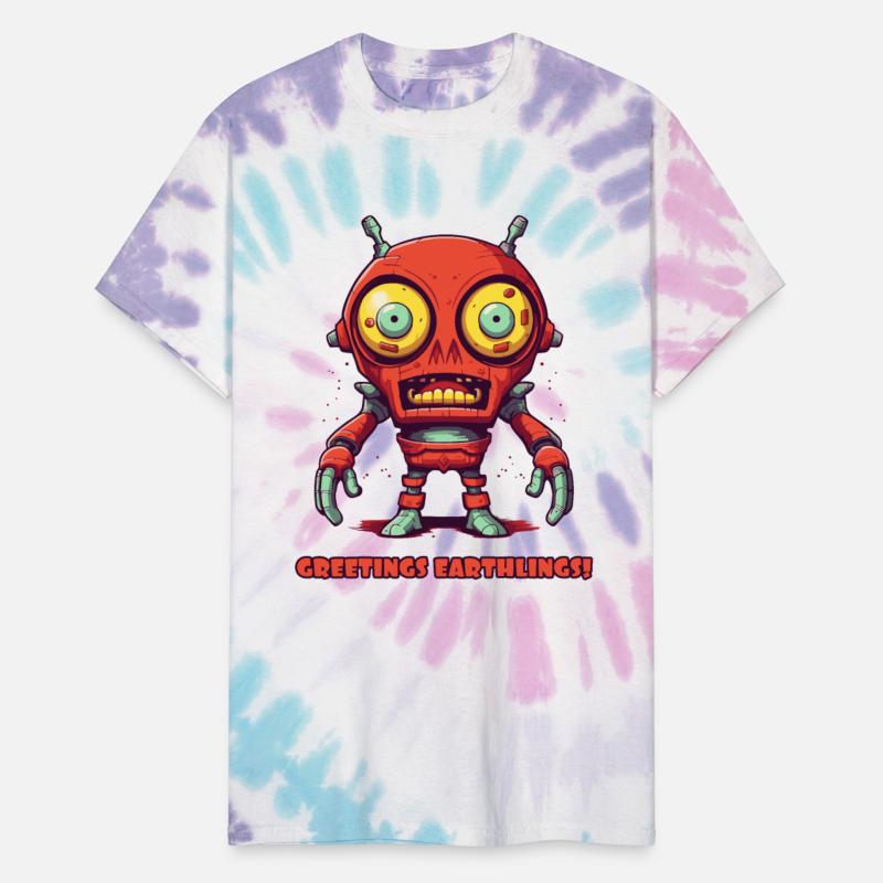 Greetings Earthlings Alien Robot