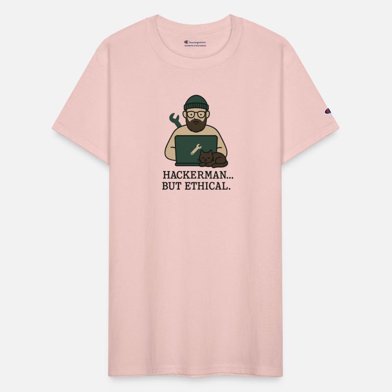 Hackerman But Ethical – Cybersecurity Funny Tee