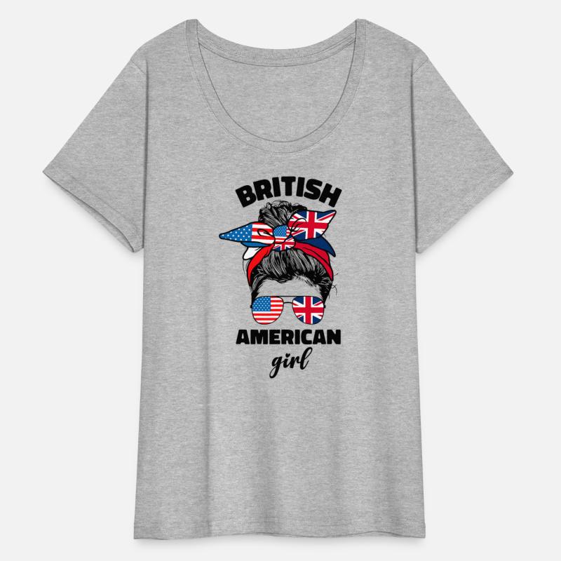 Half American And British Girl