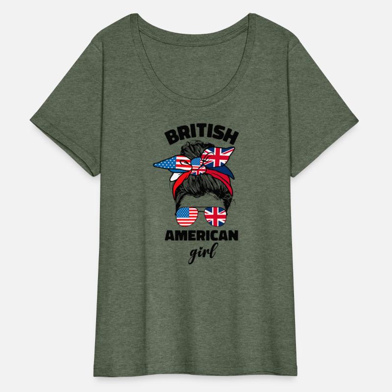 Half American And British Girl