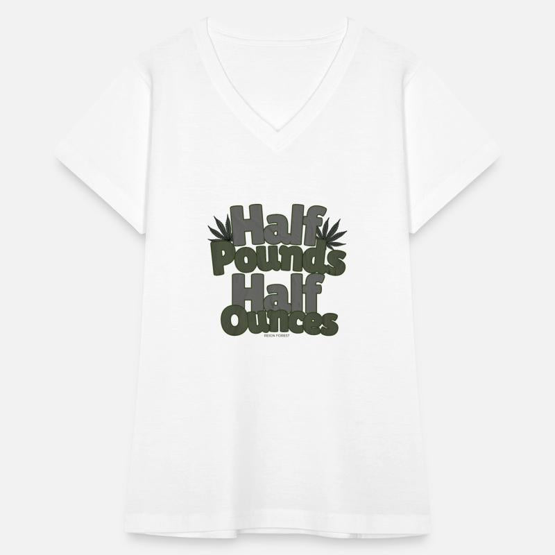 Half Pounds Half Ounces Marijuana Graphic T Shirt