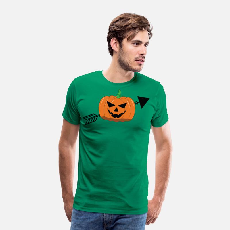 Halloween pumpkin boo and arrow T shirt