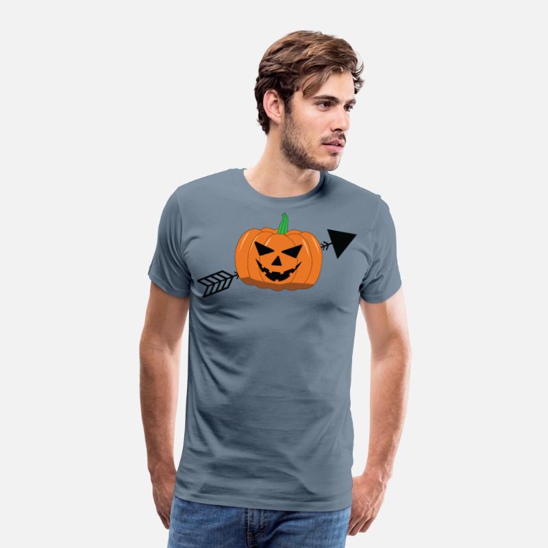 Halloween pumpkin boo and arrow T shirt