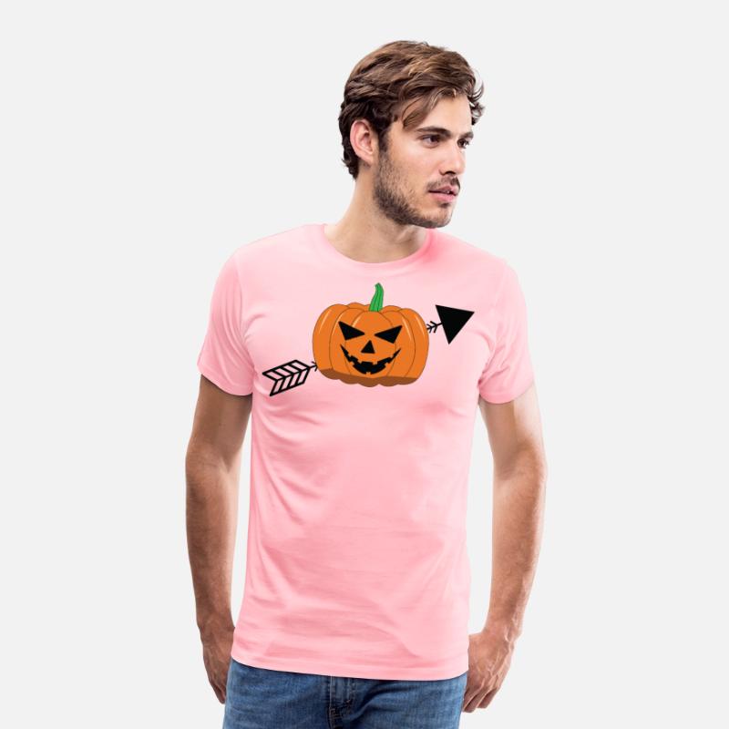 Halloween pumpkin boo and arrow T shirt
