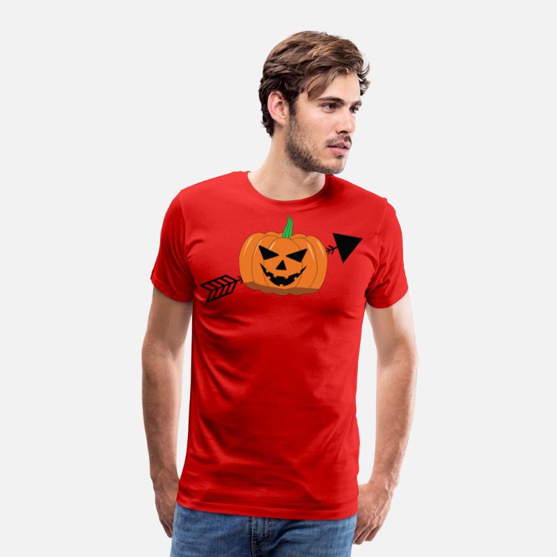 Halloween pumpkin boo and arrow T shirt
