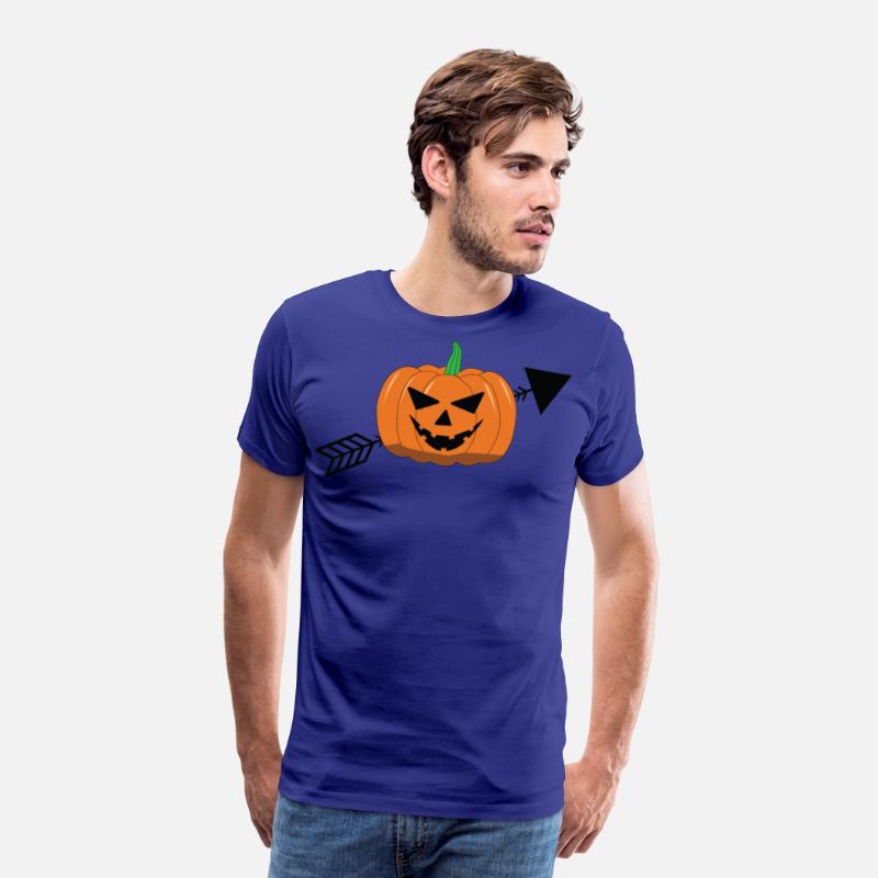 Halloween pumpkin boo and arrow T shirt