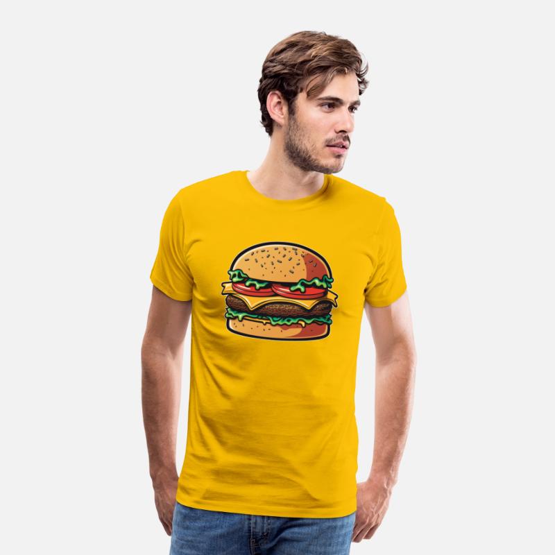 Hamburger burger fast food junk cheese meat