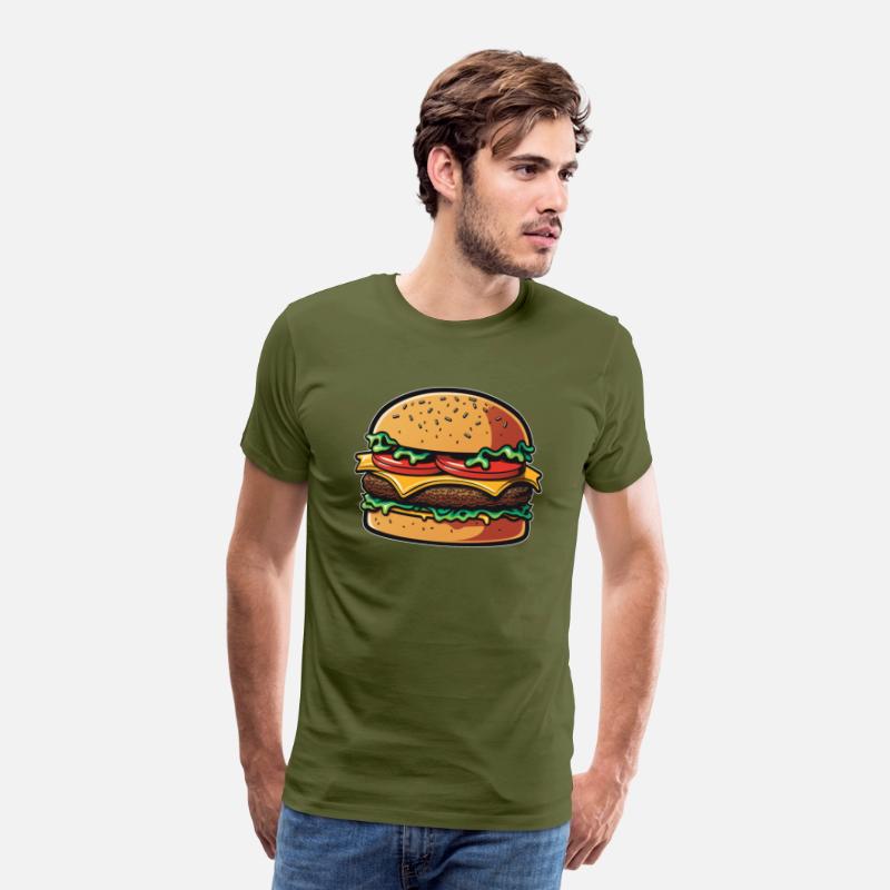 Hamburger burger fast food junk cheese meat