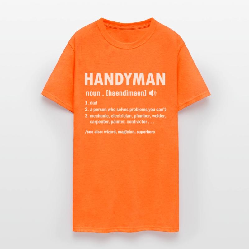 Handyman Definition Dad Handyman Father's Day