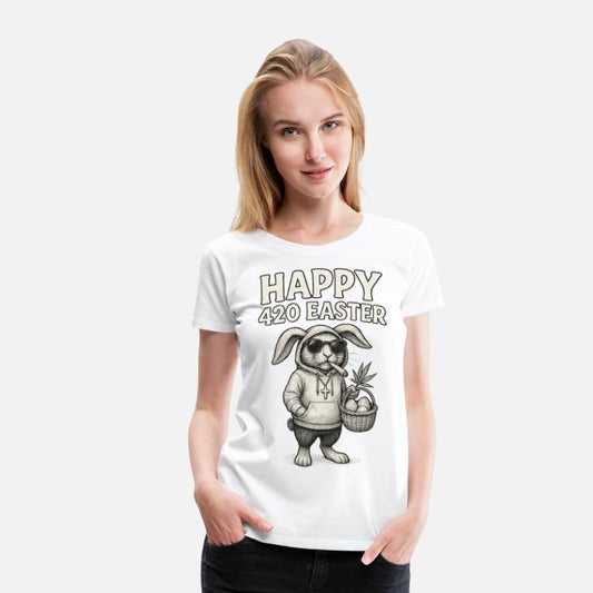 Happy 420 Easter T Shirt Funny