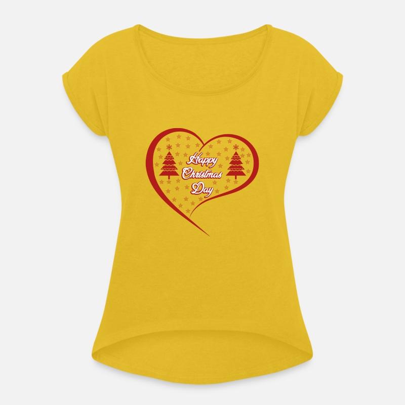 Happy Christmas Day With Christmas Tree