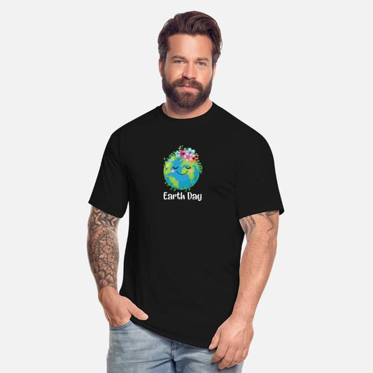 Happy Earth Day Earth With Floral Earth Day 2021