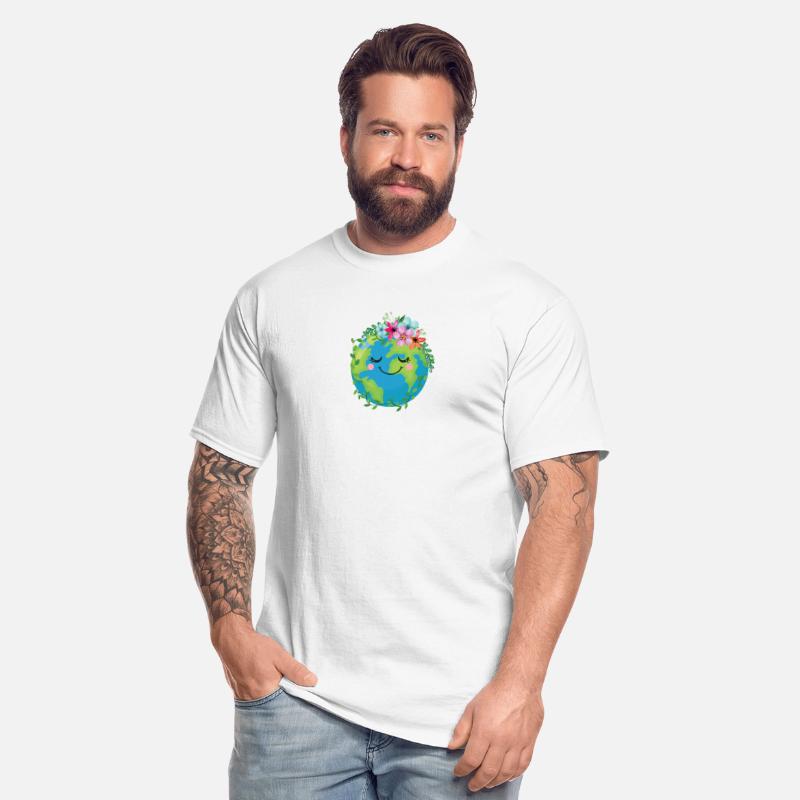 Happy Earth Day Earth With Floral Earth Day 2021