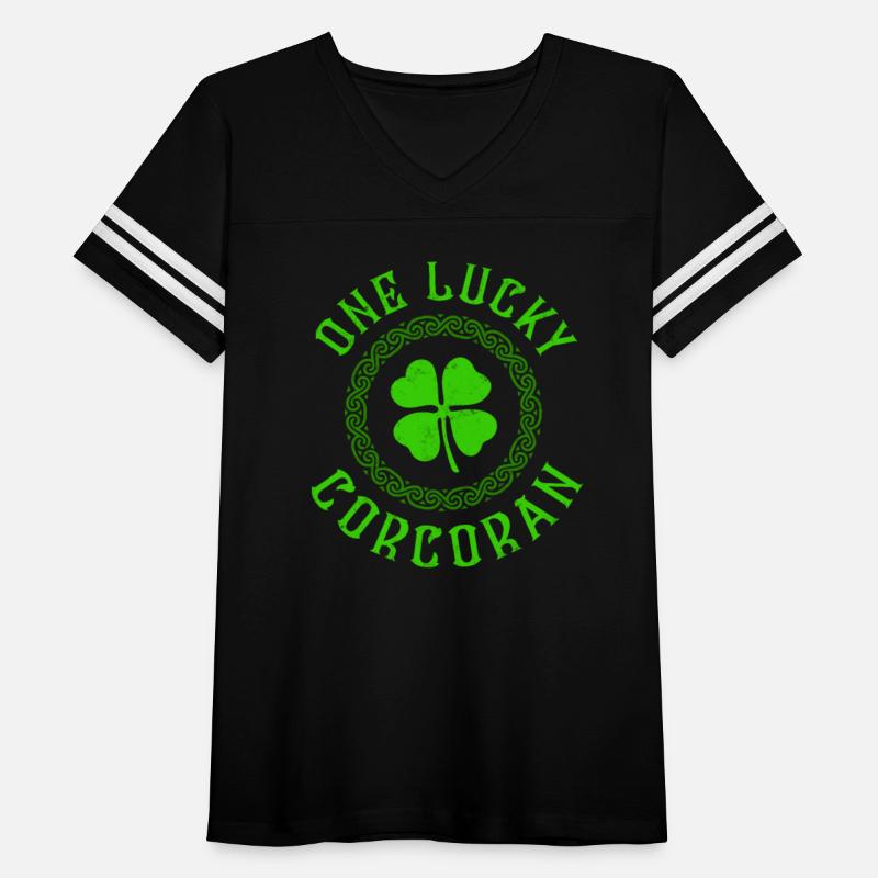 One Lucky Corcoran Irish Family 4 Leaf Clover