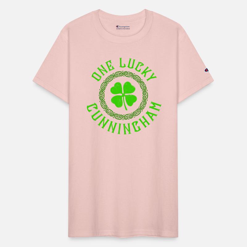 One Lucky Cunningham Irish Family 4 Leaf Clover