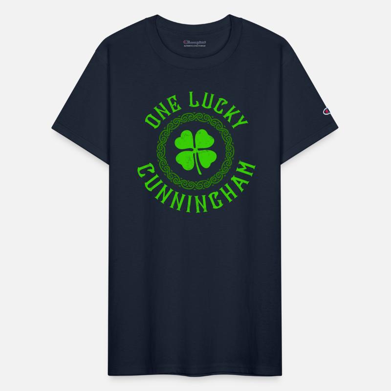 One Lucky Cunningham Irish Family 4 Leaf Clover