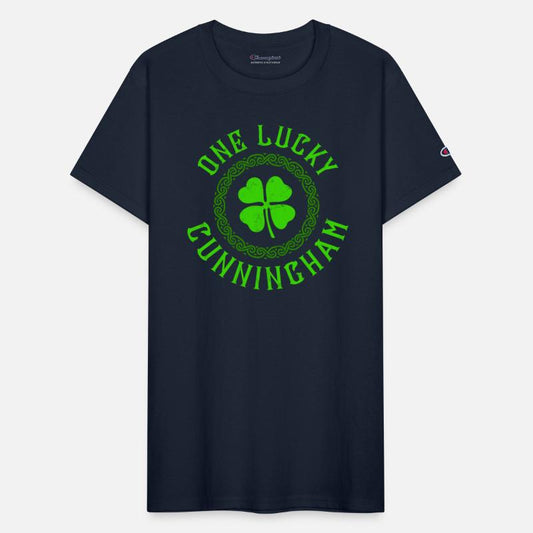One Lucky Cunningham Irish Family 4 Leaf Clover