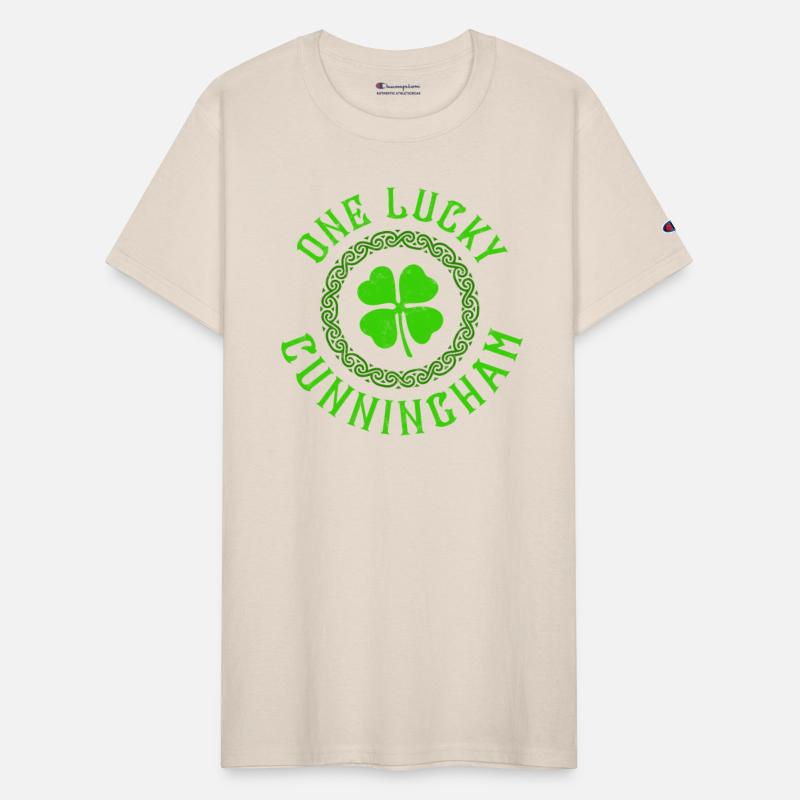 One Lucky Cunningham Irish Family 4 Leaf Clover