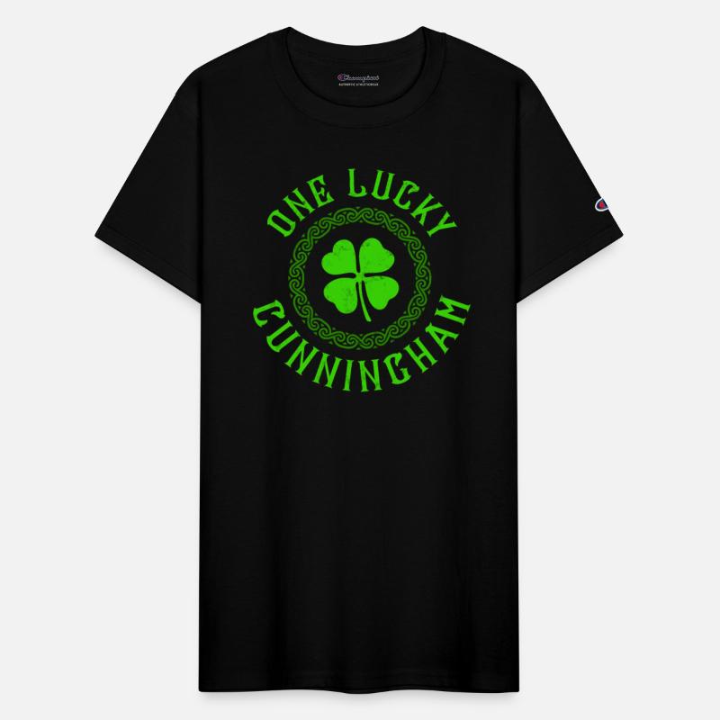 One Lucky Cunningham Irish Family 4 Leaf Clover